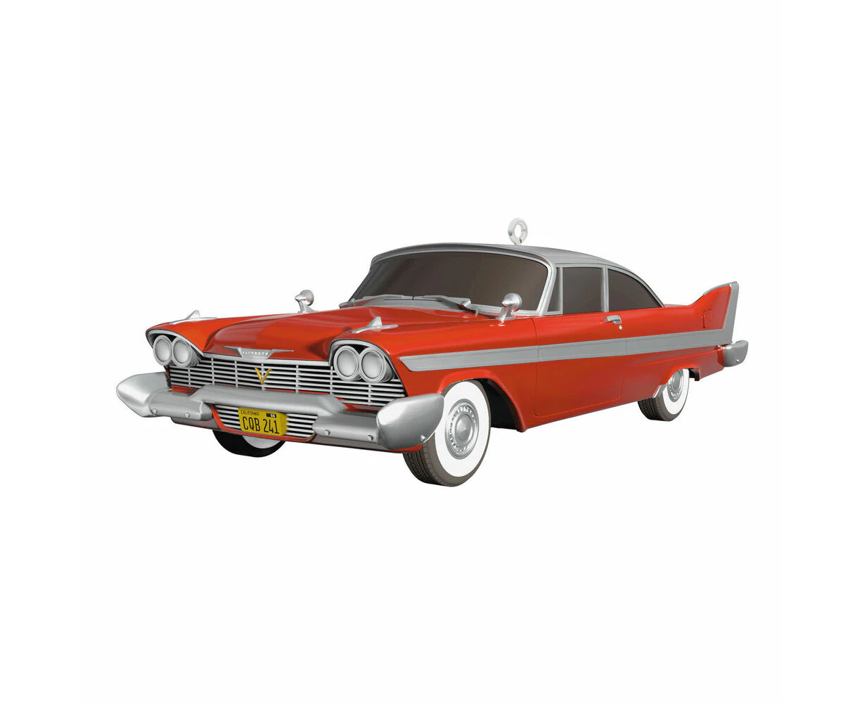 2024 Hallmark Keepsake Ornament - The Car's The Star Christine 1958 Plymouth Fury Metal