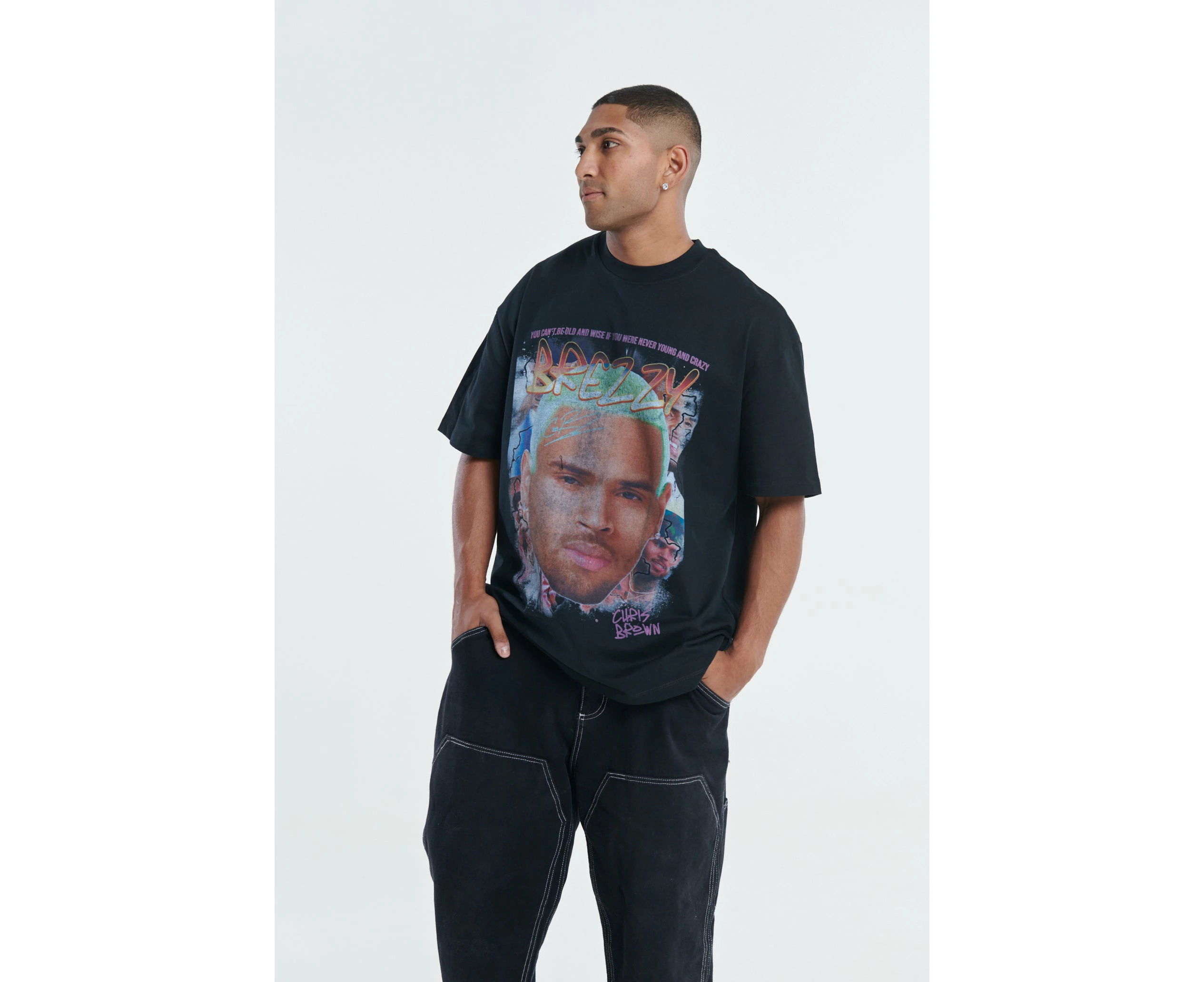 Chris Brown V2. Bootleg Tshirt