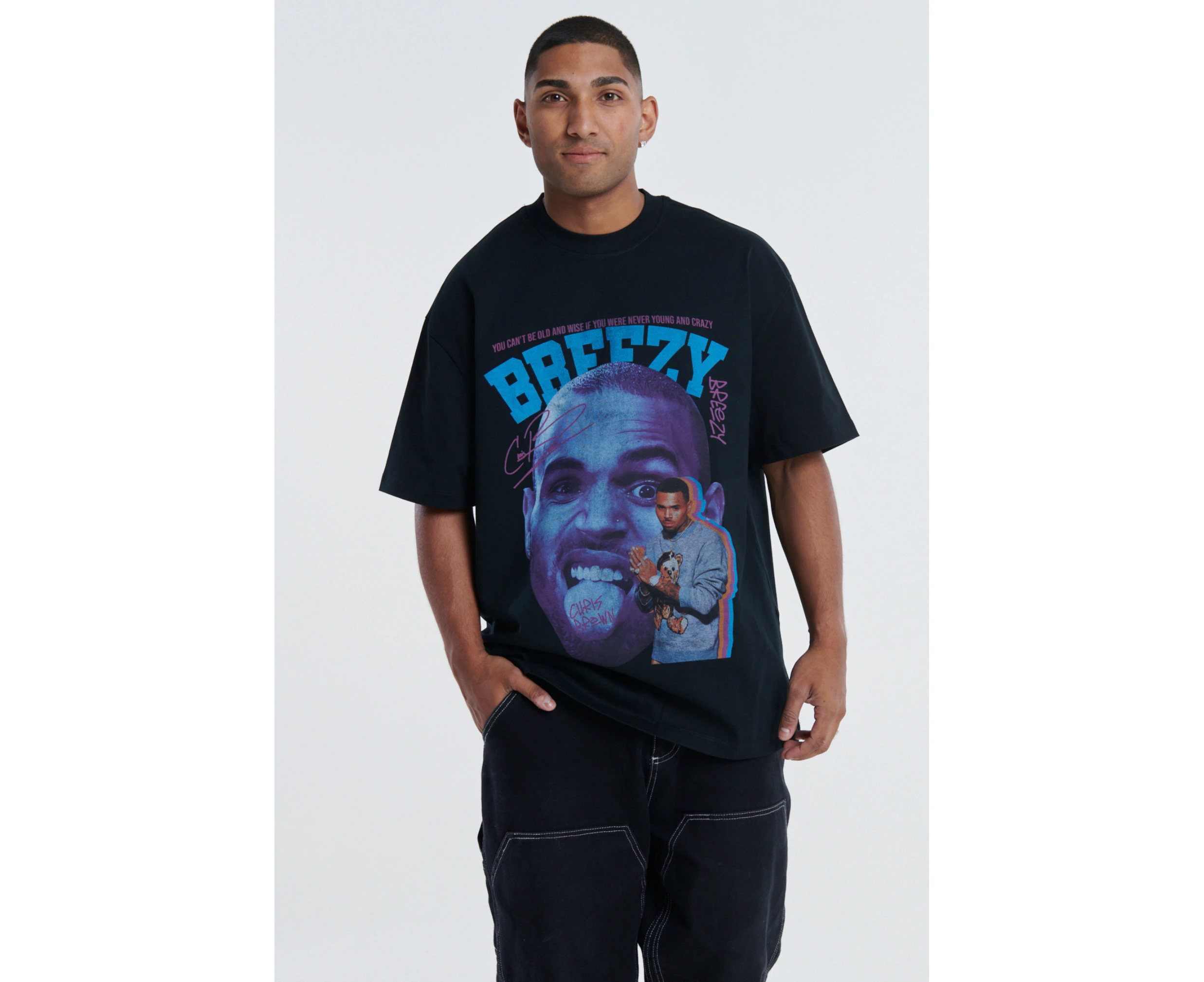 Chris Brown V1. Bootleg Tshirt