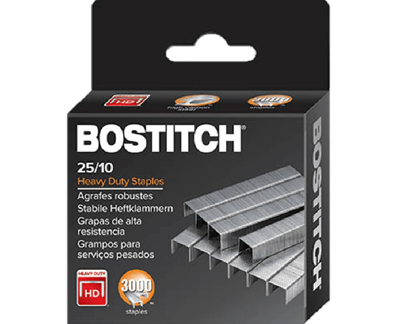 Bostitch Staples 25/10 Heavy Duty Box 3000