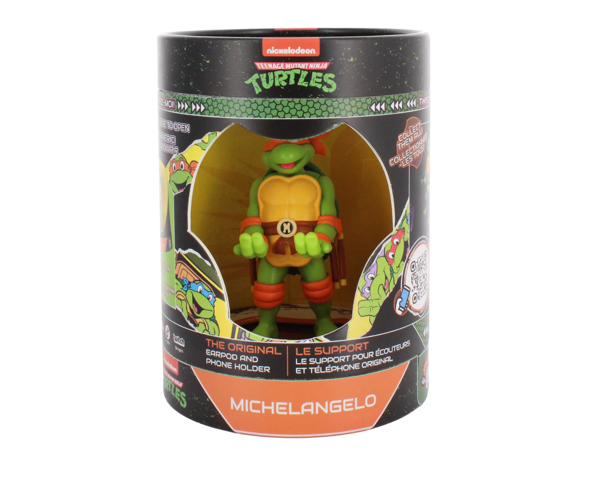 Cable Guys Holdems Teenage Mutant Ninja Turtles Michelangelo Phone Holder