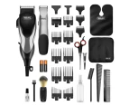 Whal Hair Clipper Cordless Trimmer Shaver 30 Piece Home Haircut Kit