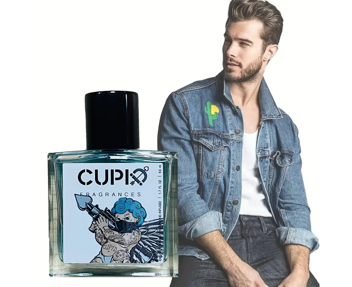 Cupid Charm 2.0 Pheromone-Infused Cologne for Men Fragrance Long Lasting Romantic Perfume Unique Scent for Dating- Pheromone Perfume 50ml ﻿