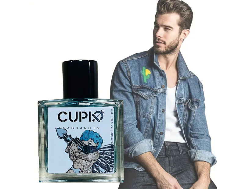 Cupid Charm 2.0 Pheromone-Infused Cologne for Men Fragrance Long Lasting Romantic Perfume Unique Scent for Dating- Pheromone Perfume 50ml ﻿