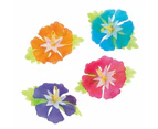 Tropical Hibiscus Artificial Flowers (Pack of 24)