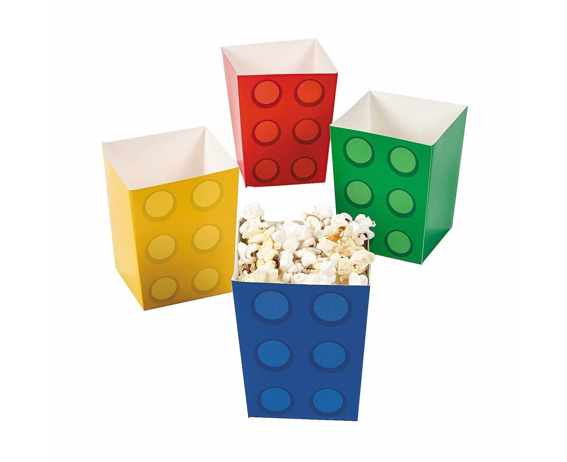 Block Party Mini Treat Boxes (Pack of 12)