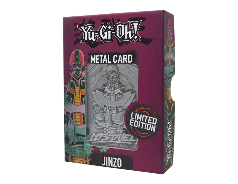 Yu-Gi-Oh! Limited Edition Jinzo Metal Card