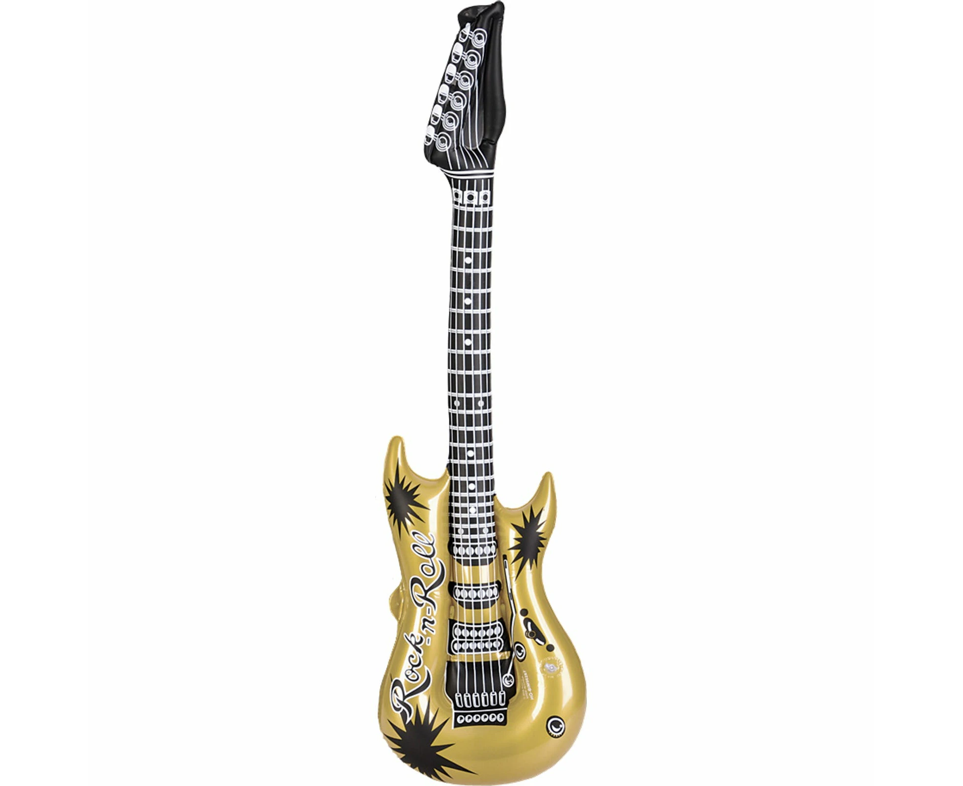 Inflatable Gold Rock n Roll Guitar