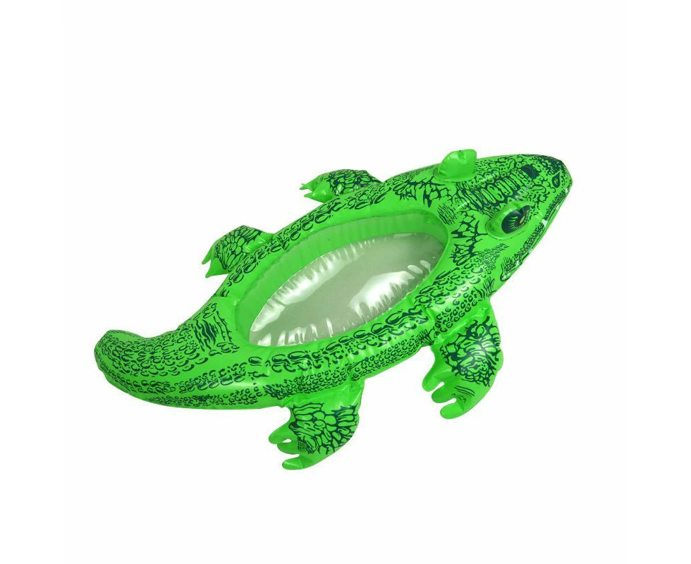 Inflatable Underwater Viewing Mirrors for Kids Crocodile-Themed Aquatic Scenery Mirrors Aquatic Play Gear for Swimming and Water Fun