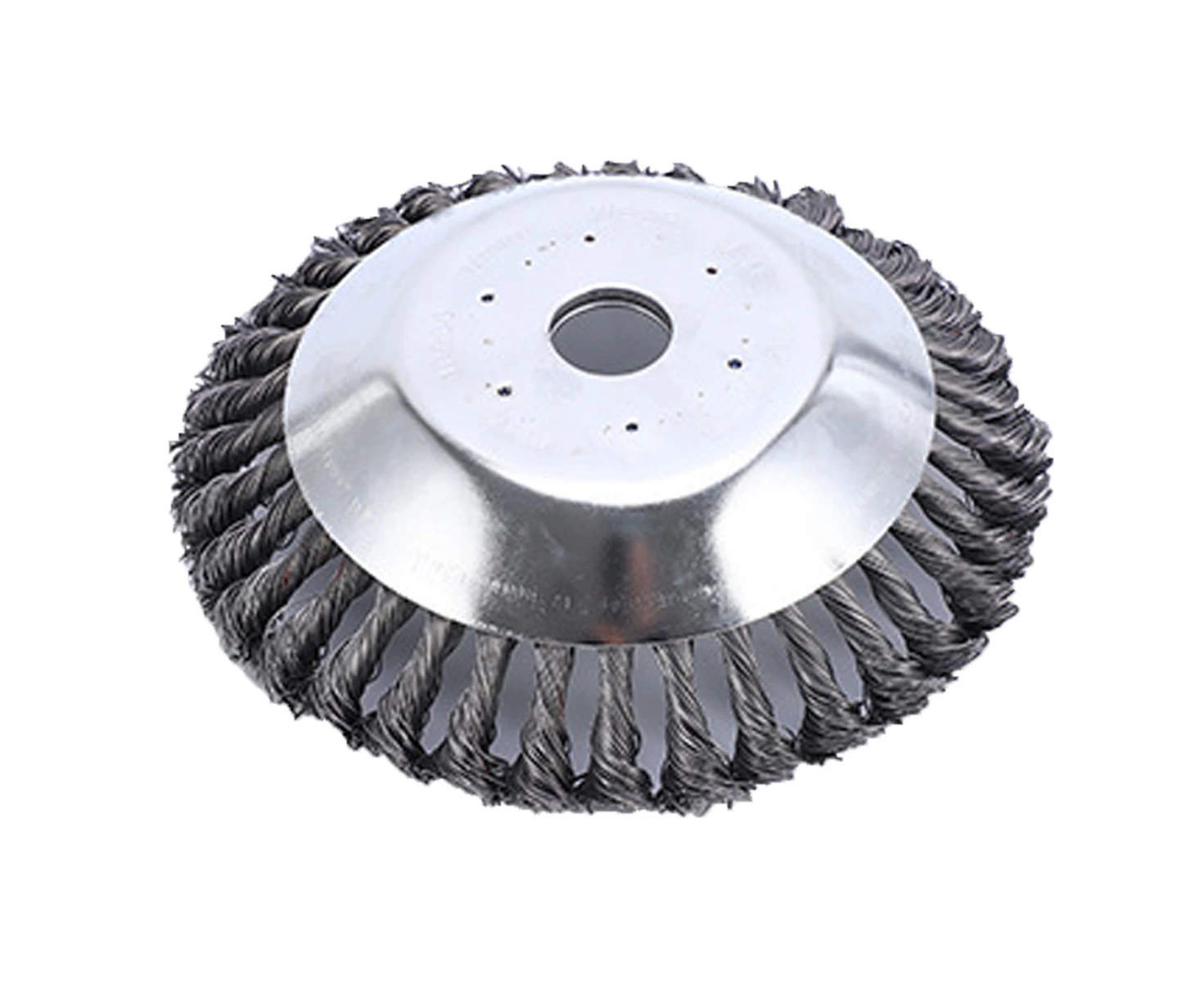 Weeding Brush, 2 Pieces 8Inch Strimmer Brush Rotating Wheel Brush Disc For Garden Agriculture Weeding Rust Removal Blow