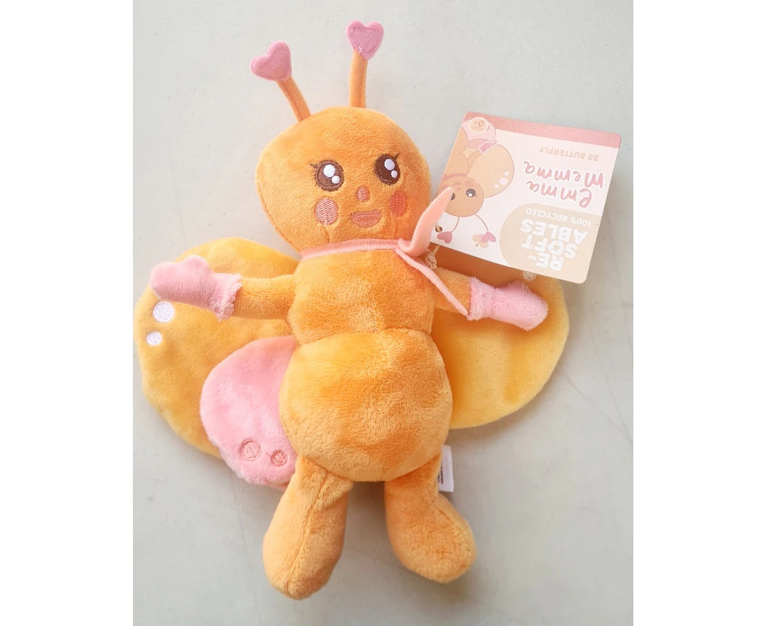 Emma Memma Resoftable Butterfly Plush 8inch