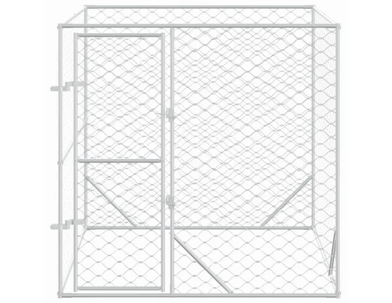 Outdoor Dog Kennel Large Puppy Pet Dog Cage House Playpen Large Metal 2 x 2 x 2m