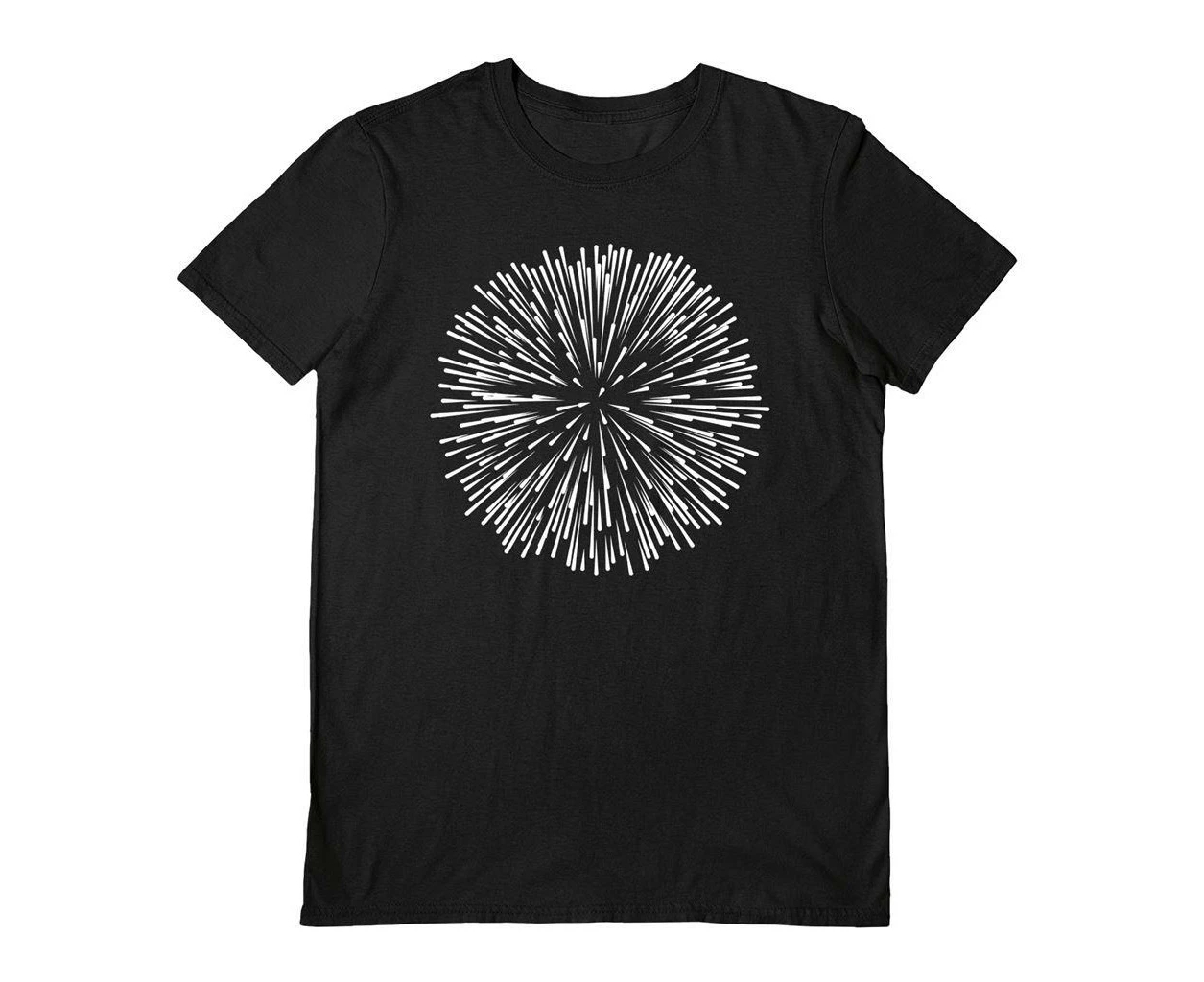 Vo Maria Unisex Adult Dandelions T-Shirt (Black) - PM10114