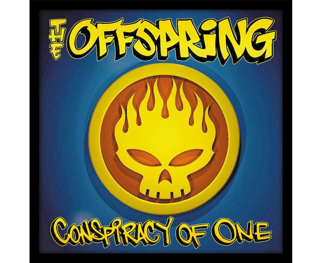 The Offspring Conspiracy Of One Album Cover Print (Blue/Yellow/Red) - PM9064