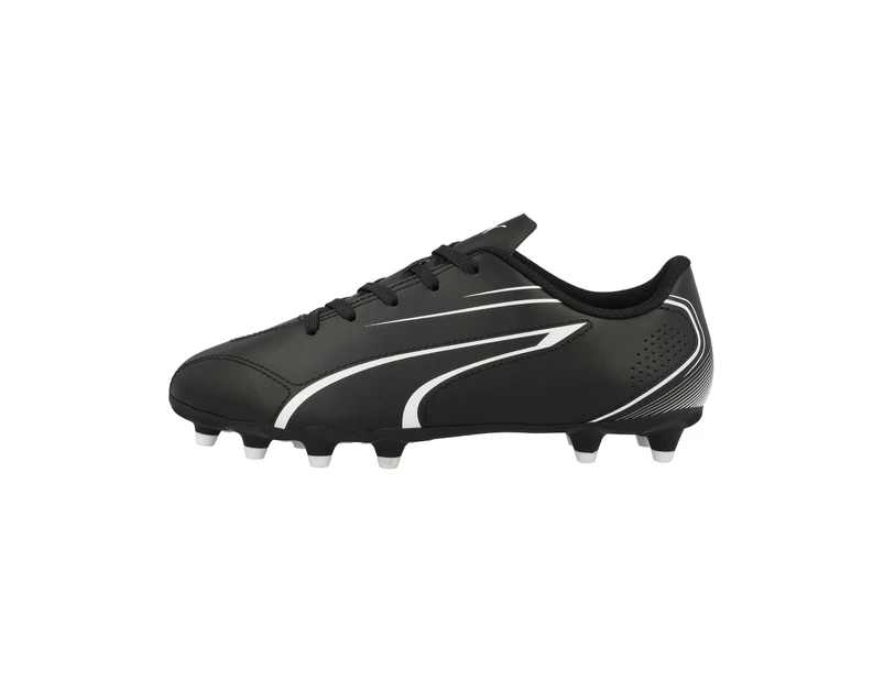 Puma Childrens/Kids Vitoria Football Boots (Black/White) - RD3594