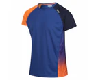 Regatta Mens Corballis T-Shirt (New Royal/Persimmon) - RG10367