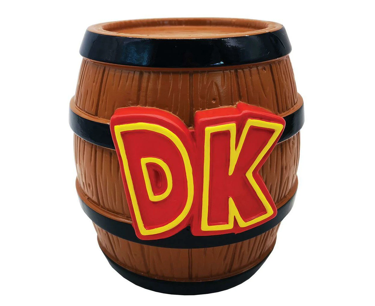 Donkey Kong Barrel Money Pot (Brown/Black) - PM8295