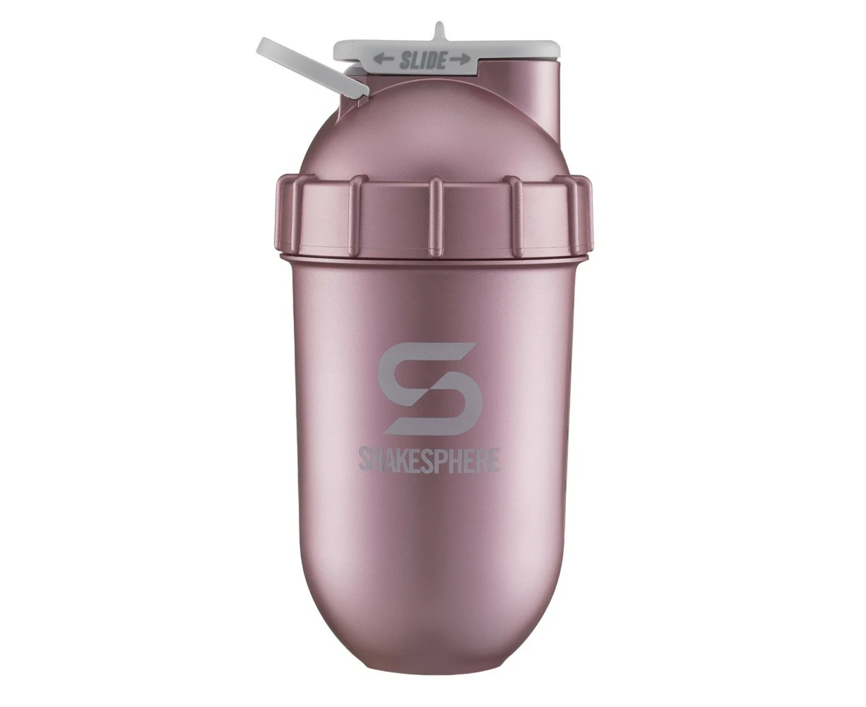 ShakeSphere Tumbler Protein Shaker (Metallic Rose Gold) - RD3556