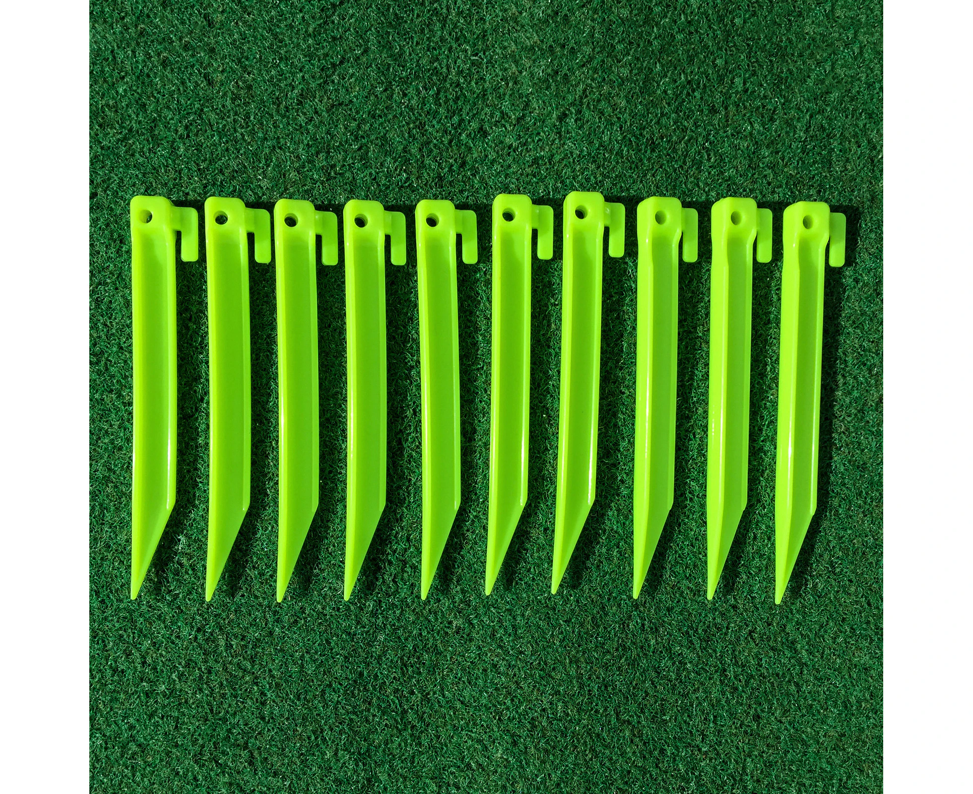 STEEL & PLASTIC NET PEGS [Optional Carry Bag :: With Carry Bag] [Pack Size:: Pack of 20] [Peg Material:: Plastic]