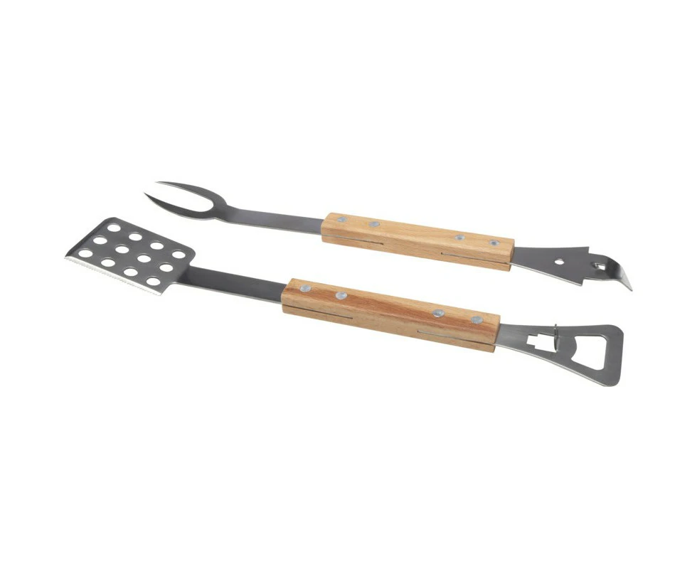 Seasons Fajro 4 in 1 BBQ Tool Set (Natural) - PF4433