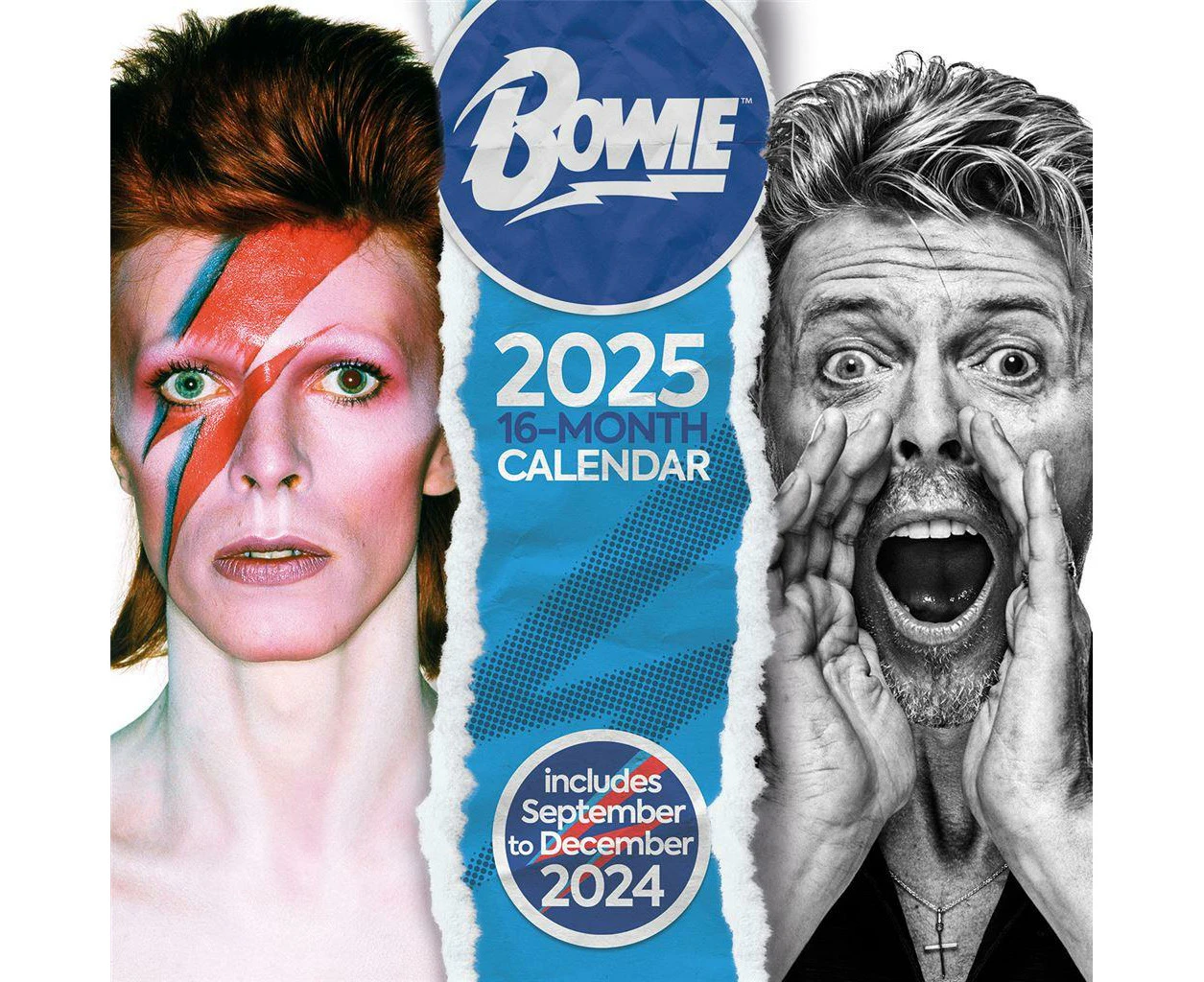 David Bowie 2025 Square Calendar (Multicoloured) - PM10661