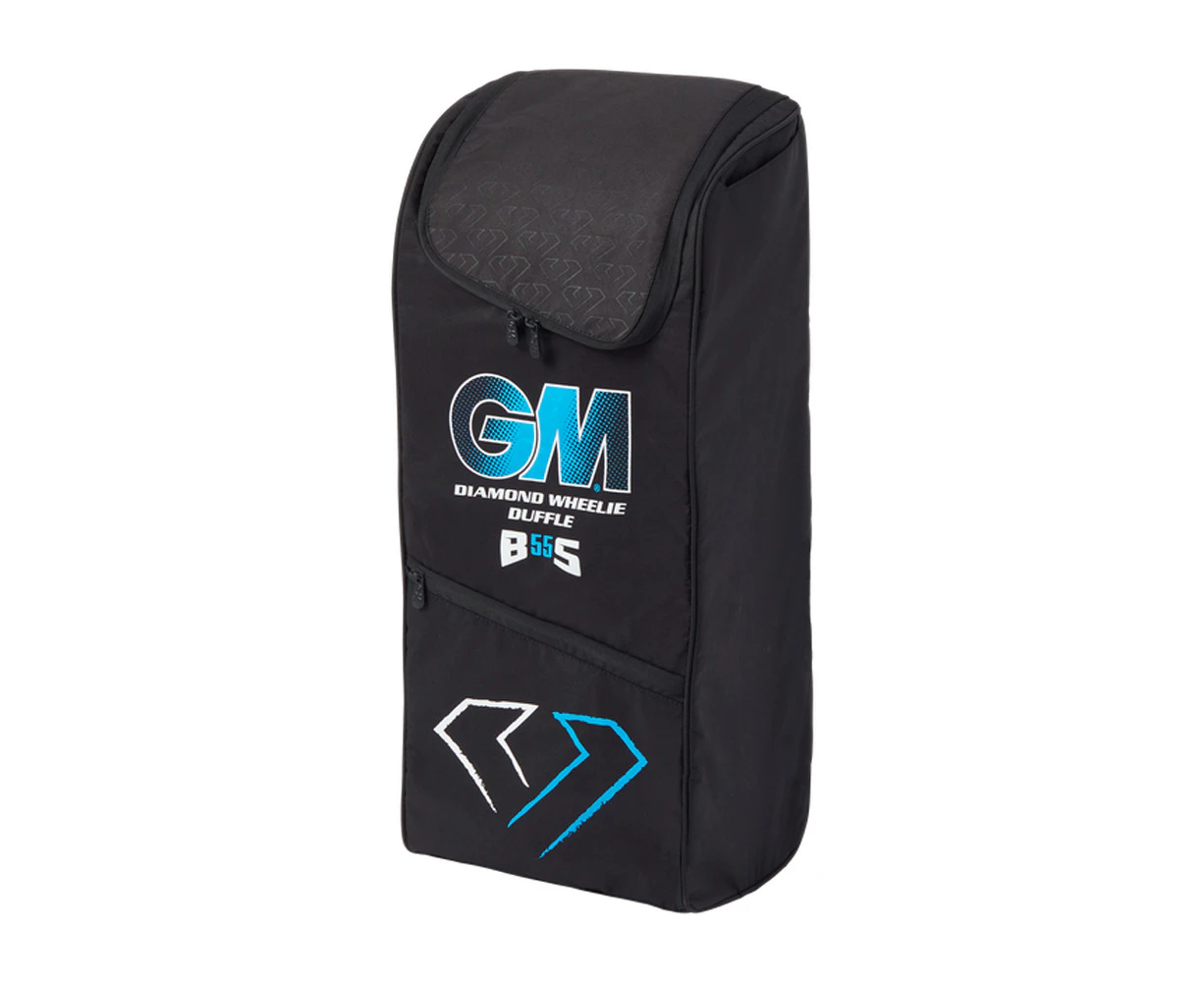 Gunn And Moore Diamond 606 Wheelie Duffle Bag (Black/Blue) - RD3409