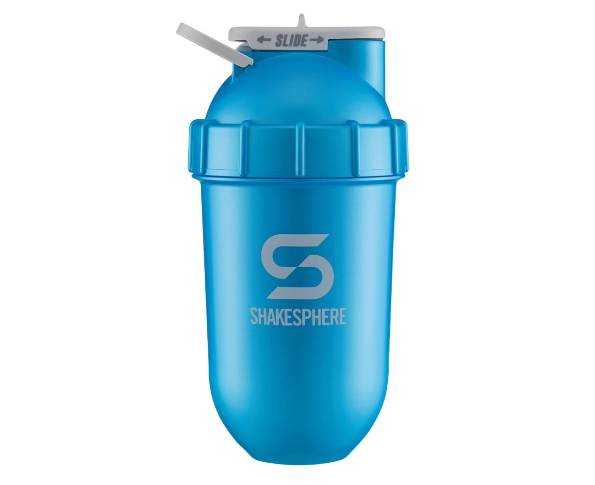 ShakeSphere Tumbler Protein Shaker (Metallic Cyan) - RD3556