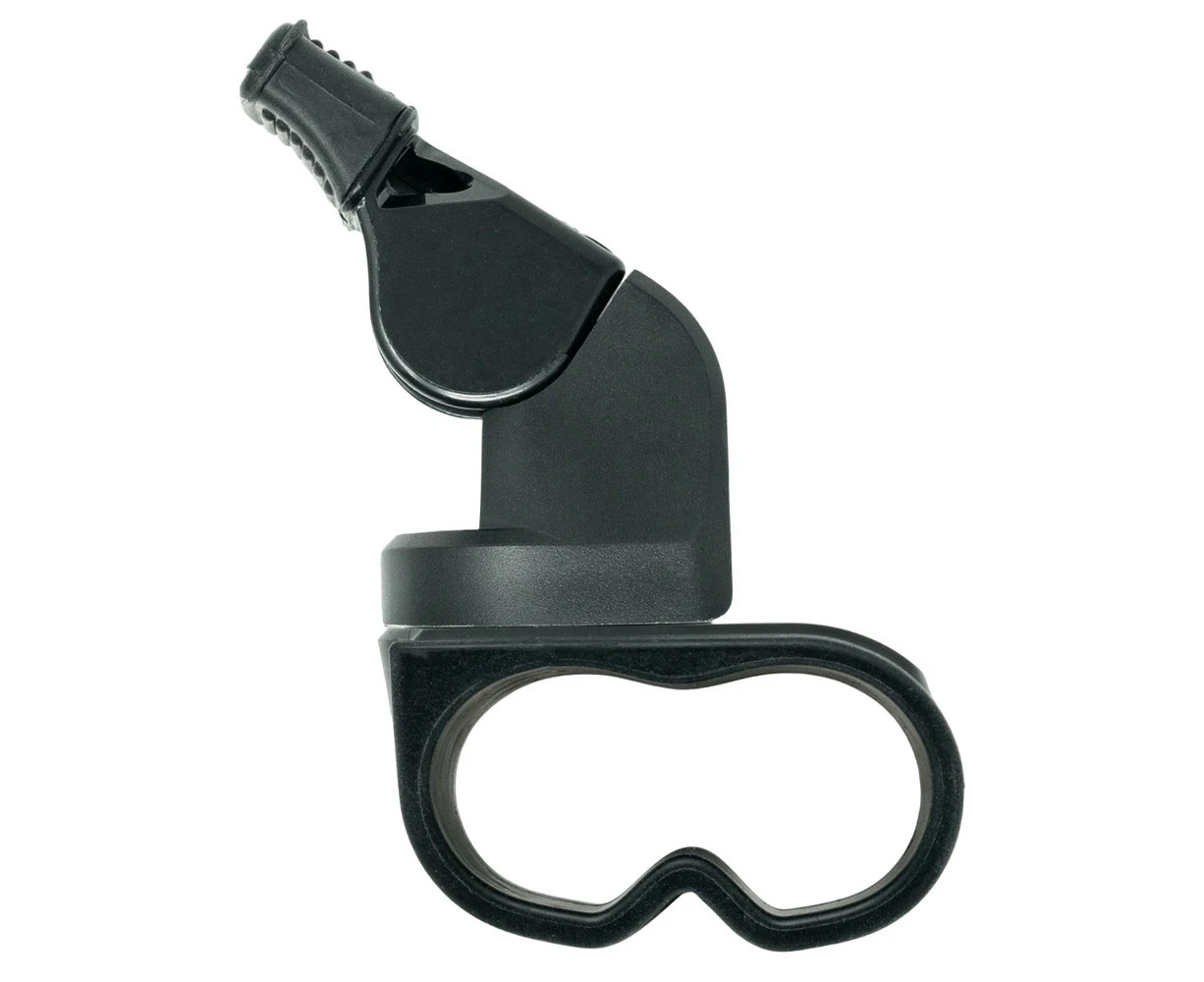 Fox 40 Classic CMG Magnetic Finger Grip Technology Sports Whistle (Black) - RD3448