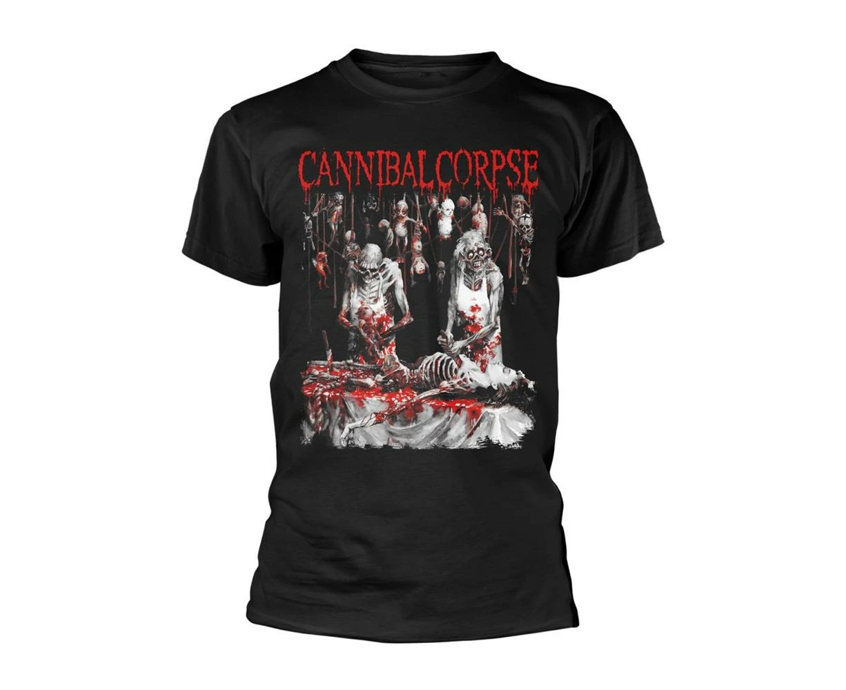 Cannibal Corpse Unisex Adult Butchered At Birth T-Shirt (Black) - PH1423