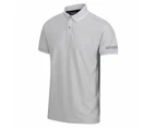 Regatta Mens Tadeo Polo Shirt (Silver Grey/White) - RG7226