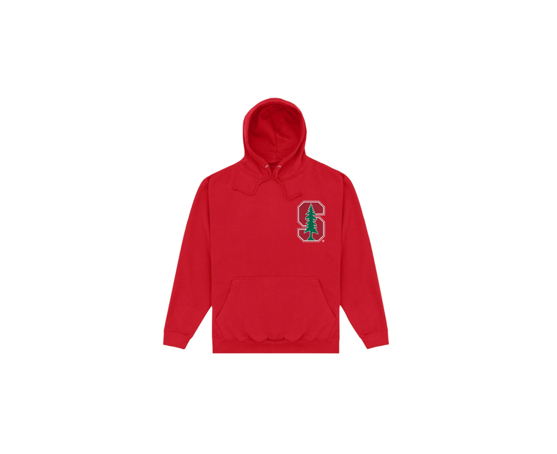 Stanford University Unisex Adult Logo Hoodie (Red) - PN805