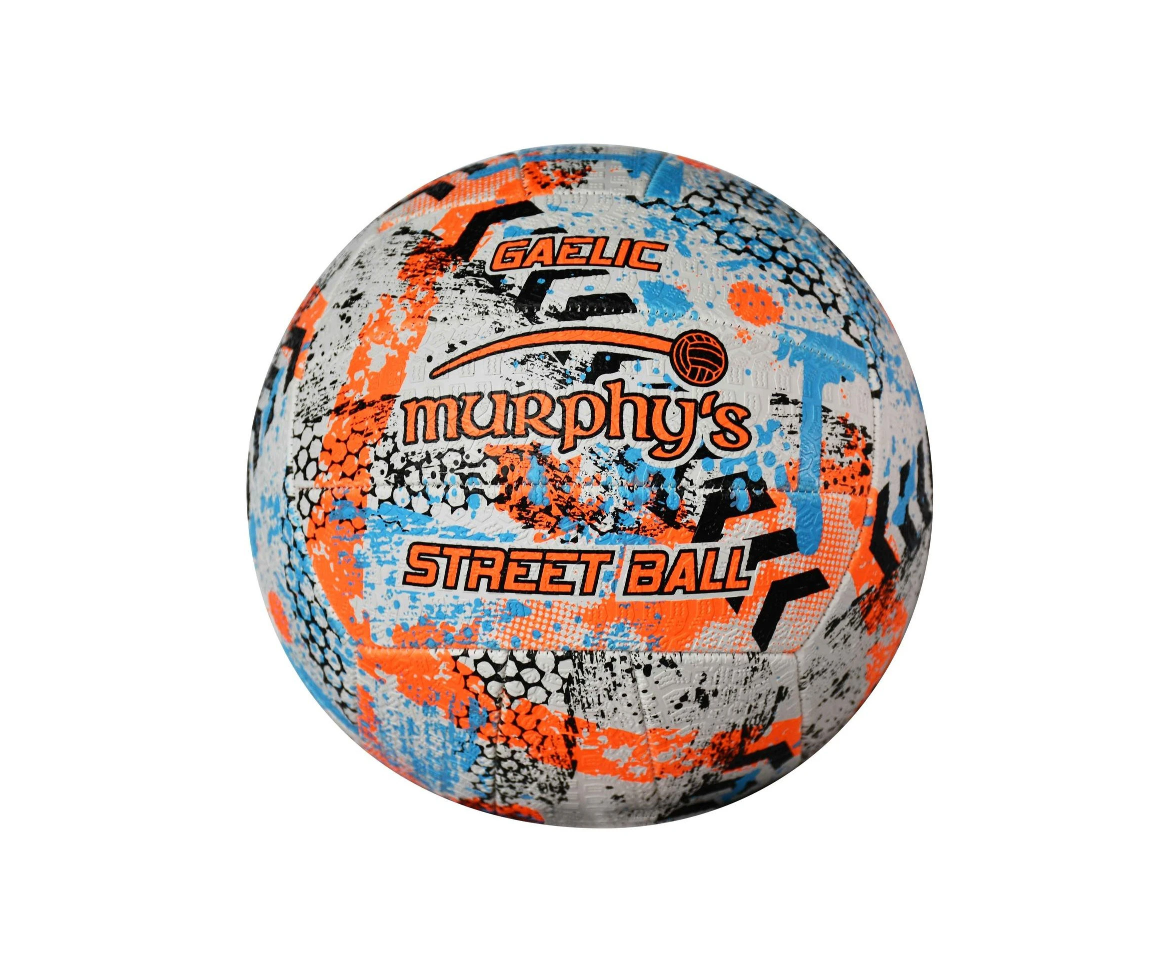 Murphys Gaelic Street Football (White/Fluorescent Orange/Cyan) - RD3383