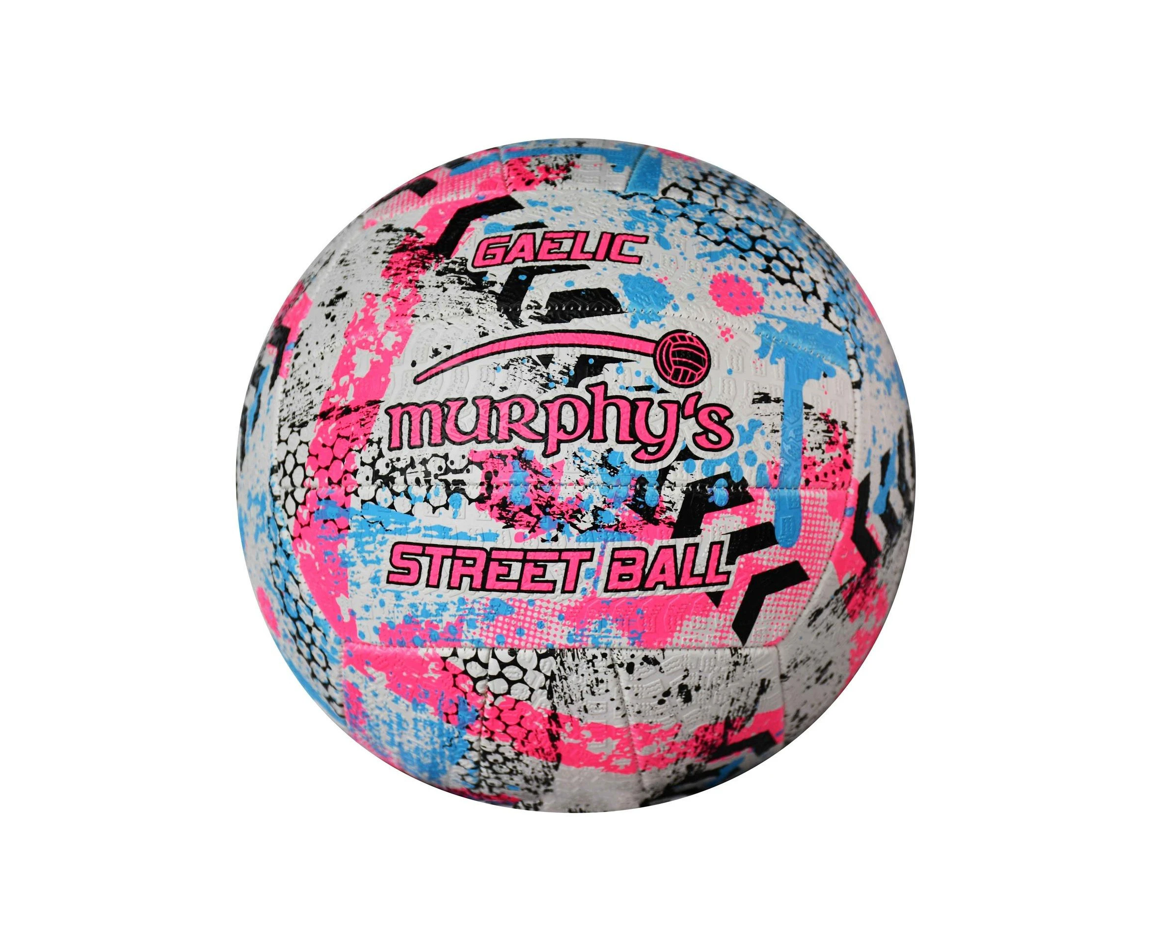 Murphys Gaelic Street Football (White/Pink/Cyan) - RD3383