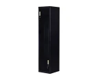 Black Two-Door L-shaped Office Gym Shed Storage Lockers