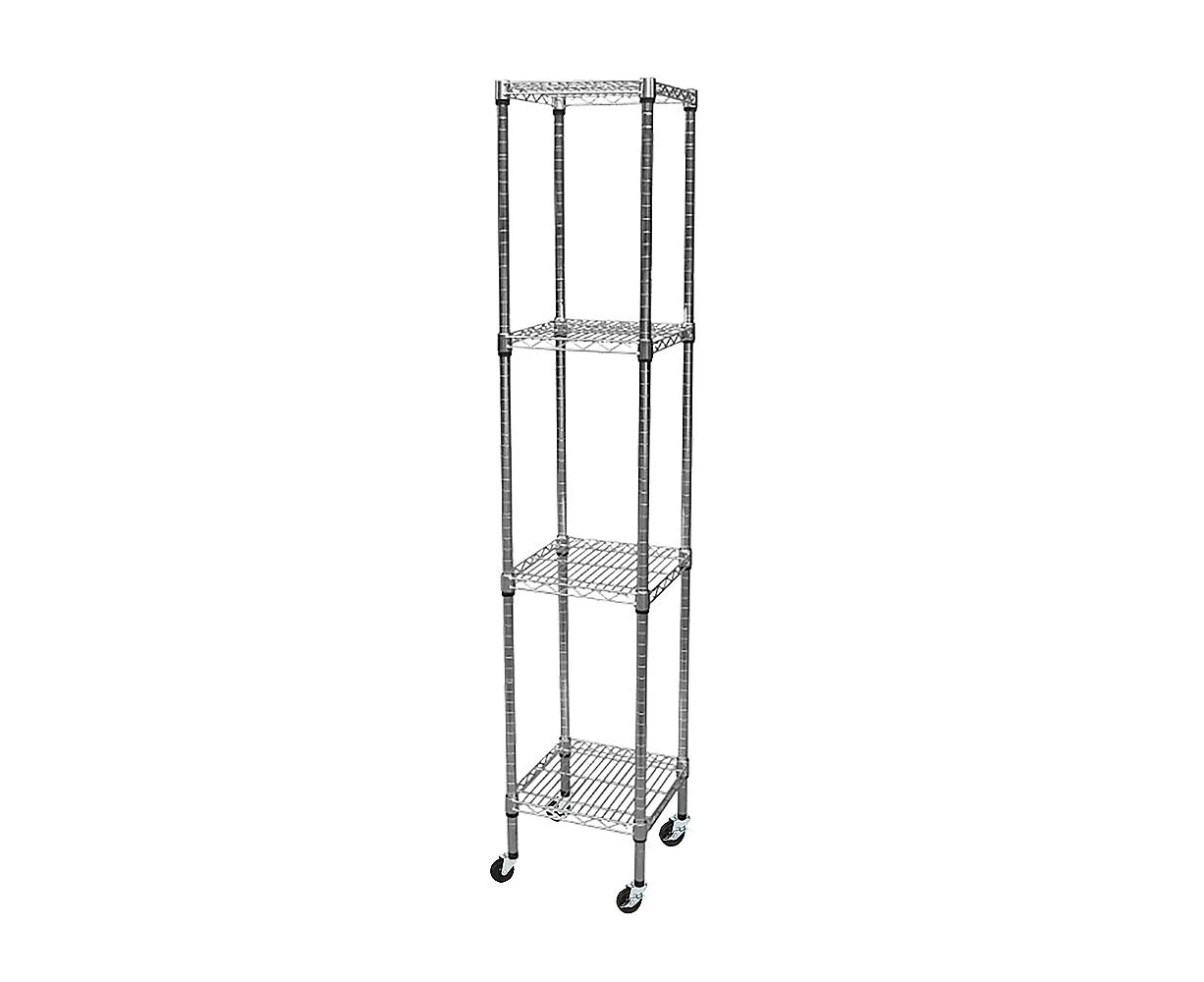 Modular Wire Storage Shelf 450 x 450 x 1800mm Steel Shelving