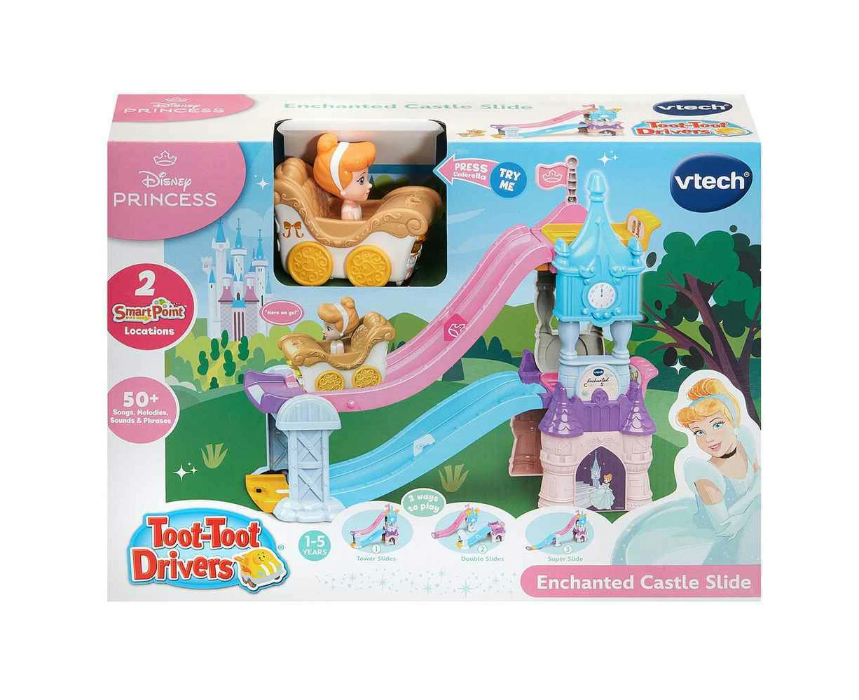 Vtech Toot-Toot Drivers Disney Princess Enchanted Castle Slide