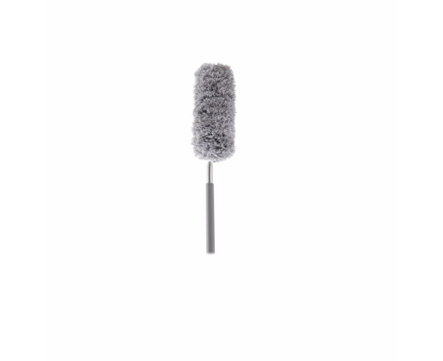 WSECOMM  Microfiber Duster for Cleaning, Retractable and Flexible Electrostatic Duster for Cleaning Offices, Desks Computers, Blinds, Furniture and C