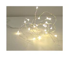 6x LVD LED Rope Wire Lights Warm 2M Decorative Home Ornament Statue White 200cm