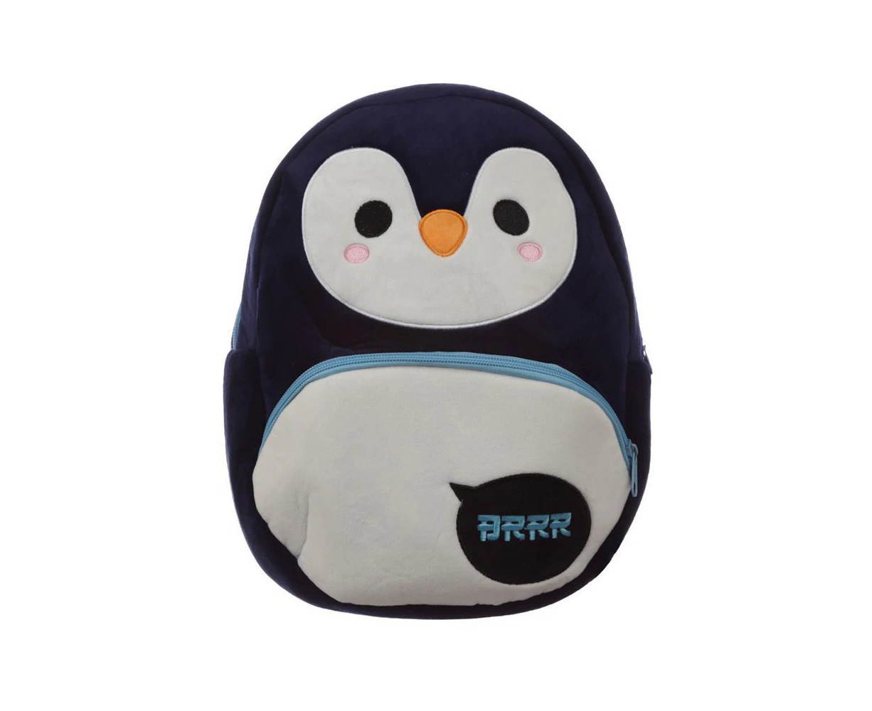 Adoramals 30cm Penguin Backpack Kids/Children Travel School Animal Plush Bag