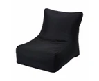 Bean Bag, Lounge Chair  Black - Anko