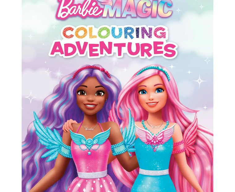 Barbie: A Touch of Magic Colouring Adventures - Book