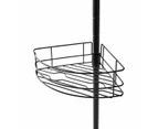 Telescopic Caddy Shower, Black - Anko