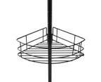 Telescopic Caddy Shower, Black - Anko