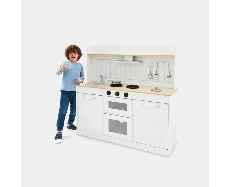 Wooden Rustic Kitchen 7 Piece Playset - Anko