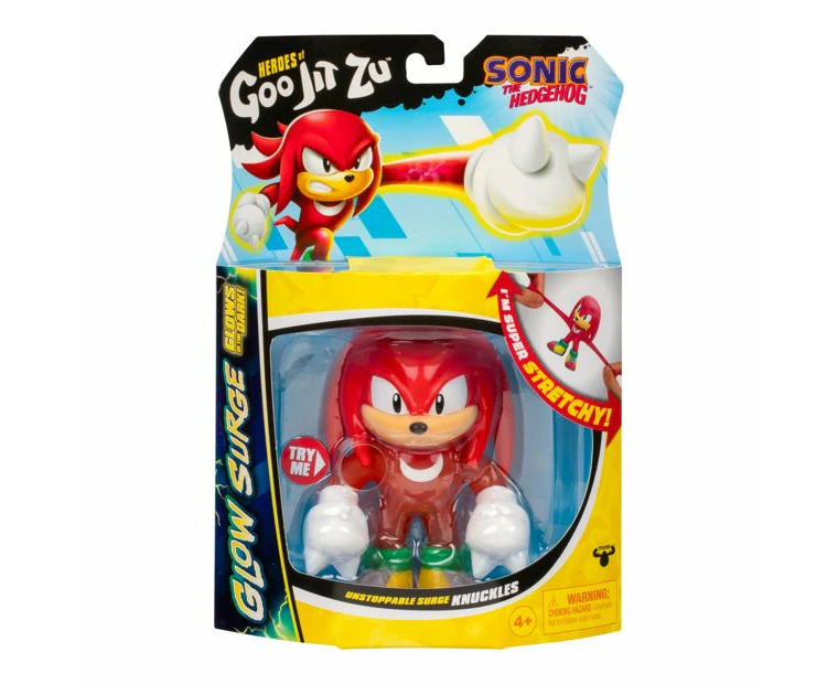 Heros of Goo Jit Zu Sonic the Hedgehog Glow Surge Hero Pack - Assorted*