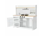 Wooden Rustic Kitchen 7 Piece Playset - Anko