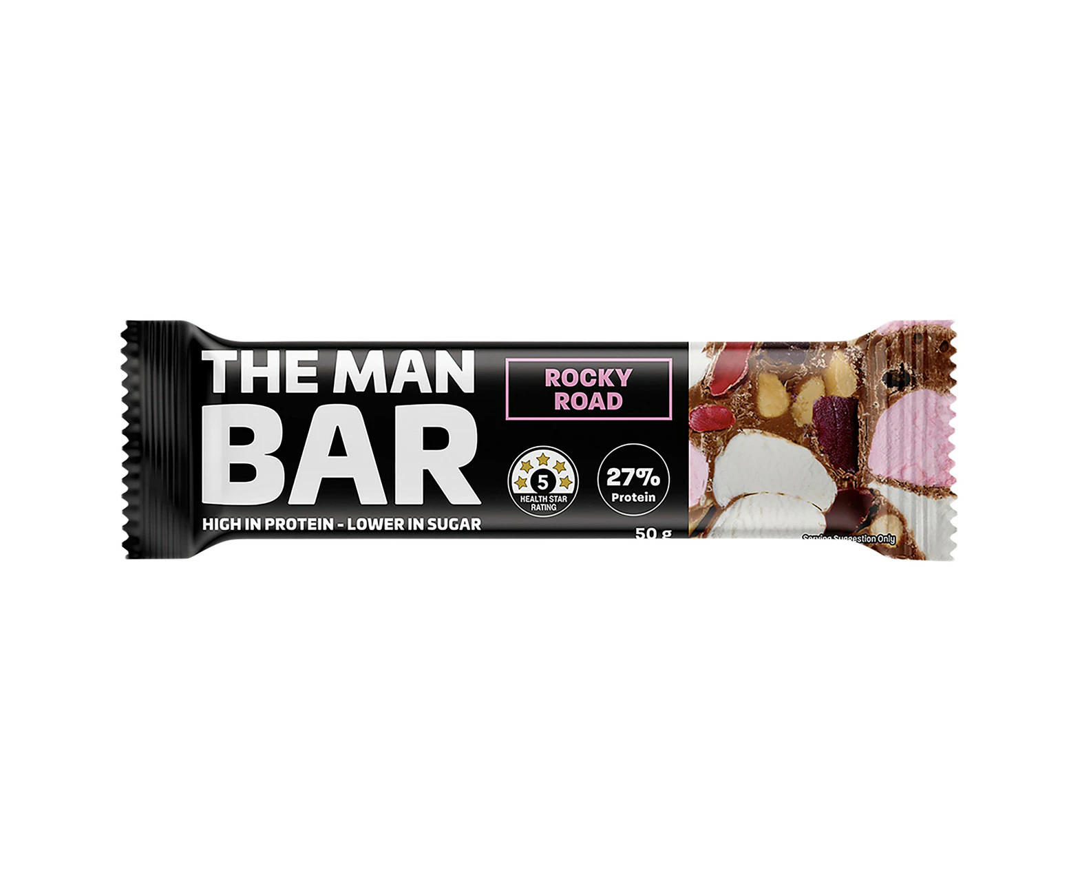 The Man Bar Rocky Road 50g