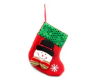 Christmas Tree Ornament Party Xmas Hanging Stocking Holiday Festival Supplies - Sequined socks (old man)