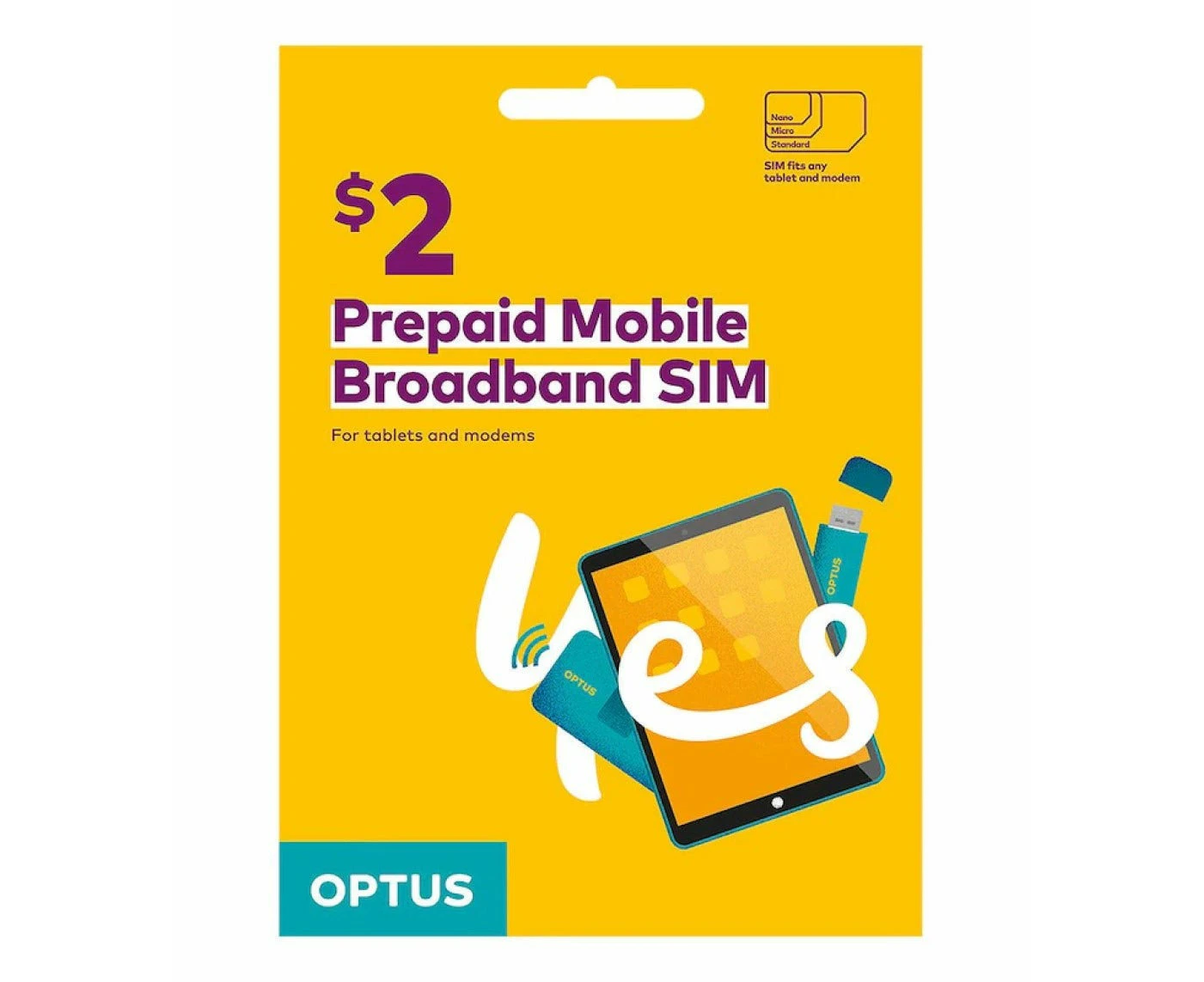 Optus Mobile Broadband 5PK SIM