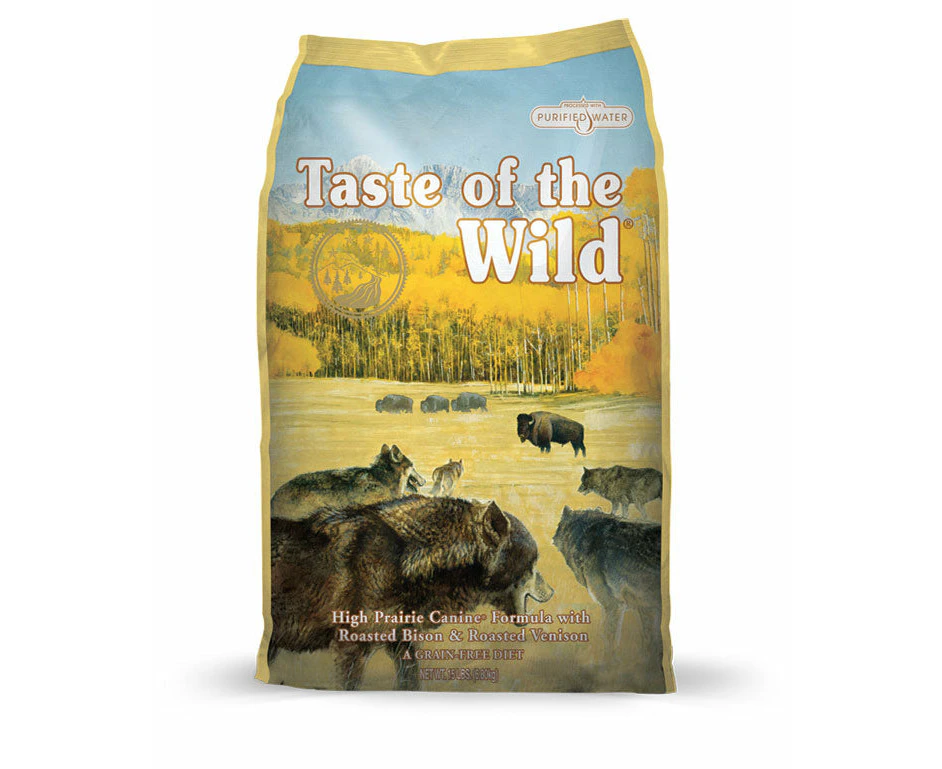 Taste of the Wild High Prairie Grain-Free Dry Dog Food